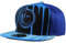 Belsen Kind habgierig Hip-Hop Cap Baseball Kappe Hut Truckers Hat (Tuch blau)