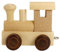 Buchstabenzug aus Holz, Buchstaben Zug, Lok, Waggon, A-Z, Wunschname (Lok)