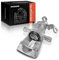 Frankberg Bremssattel Bremszange Bremssystem Bremssattelhalterung Hinten Rechts Aluminium Kompatibel mit Astra G T98 Meriva X03 Zafira A T98 Replace# 93170607