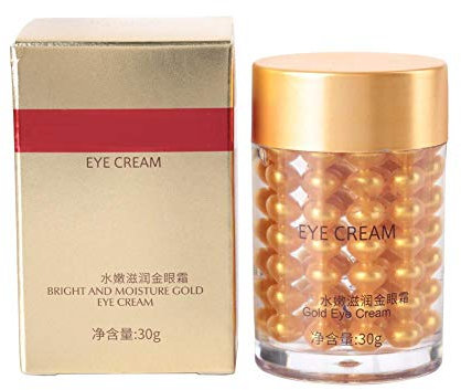 30g Augenserum, Hyaluron Augenpflege, Antialterung Augencreme für Augenringe Creme, Augencreme Gegen Falten Augenringe Schwellungen, Wake Skincare Augengel gegen muede Augen