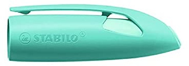 STABILO - Kappe für ergonomischen Schulfüller - EASYbirdy Pastel Edition | Ersatzteil, aqua grün/mint