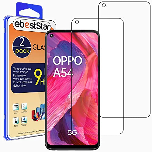 ebestStar - Verre Trempé x2 pour Oppo A54 5G, A74 5G, Vitre Protection, Film Anti Casse, Anti Rayures, Sans bulles