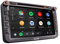 SNOOPER SMH-580VW 8'' Multimedia Receiver/Player/Stereo with Advanced Wired & Wireless Smartphone Control, Digital Radio, Android USB mirroring, Online Google Map and Offline iGO Map App