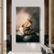 Christus im Sturm auf dem See Genezareth Leinwand Poster Malerei Wandkunst Wohnzimmer Schlafzimmer Arbeitszimmer Wohnkultur Drucke 80 x 110 cm rahmenlos