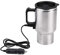 bouilloire usb voiture,Tasse électrique de voiture, 12V 450ml électrique dans la voiture en acier inoxydable voyage chauffant tasse de thé café tasse de voiture tasse remplacement pour chauffer l'eau,