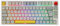 EPOMAKER TH80 Pro Tastiera Meccanica usb c/Bluetooth/wireless, retroilluminata che hot swap e personalizzabili con Rotellina per WIN/Mac/PS4/PS5/Xbox (Theory TH80 ISO, Gateron Pro Yellow)