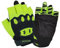 Seibertron Dirtclaw Unisex BMX MX ATV MTB Road Racing Mountainbike Fahrradhandschuhe Radsporthandschuhe Dirt Bike Gel Padded rutschfeste Halbfinger Motorrad Sports Erwachsener Fluo Geld XL