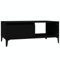 vidaXL Couchtisch Beistelltisch Wohnzimmertisch Sofatisch Teetisch Kaffeetisch Tisch Wohnzimmer Schwarz 90x50x36,5cm Holzwerkstoff