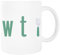 The Good Place Whathe Fork Weißer Becher Trinkbecher aus Keramik