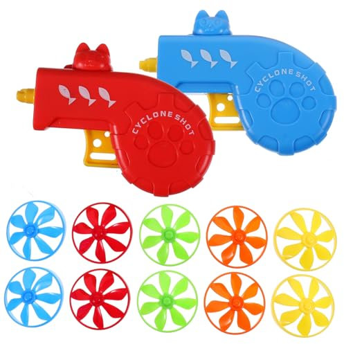 Kisangel 4 Piezas Divertido Juego de Juguetes para Gatos platillos voladores de Juguete Juguetes de Entrenamiento para Perros Regalos Juguetes para Perros Cachorros para niños Exterior OVNI