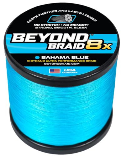 Beyond Braid Bahama-Blau, 8 x 137 m, 9 kg