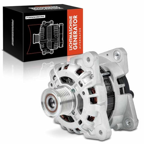 Frankberg 1x Lichtmaschine 90A Kompatibel mit Logan II 0.9L 2012-2024 Sandero II 0.9L 2012-2024 Clio IV BH 0.9L 2012-2024 Fortwo Cabriolet 453 0.9L-1.0L 2015-2024 Replace# 231006007R