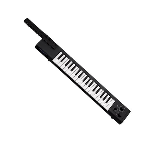Teclado Electrónico Mini Teclado Sintetizador Portátil MIDI De 37 Teclas Con Correa De Hombro De Color Negro