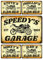 Personalised Metal Signs - Custom Plaque for Home Decor, Wall Art, Man Cave, Door, House, Shed, Bedroom 30 x 20cm (Motorbike Racing Bike)