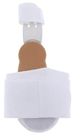 JQQJZLC Zehenglätter, Big Toe Splint Straightener Corrector Hallux Valgus Hammer Toe Correction Brace Pads