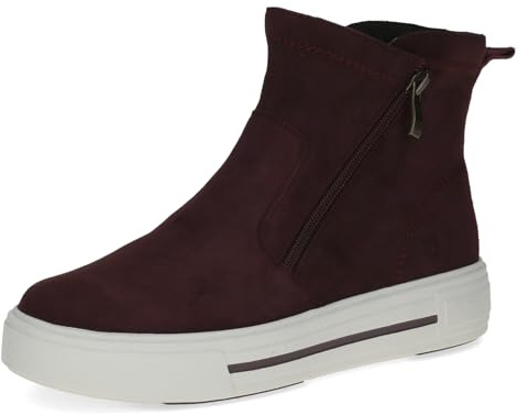 CAPRICE Damen Stiefeletten aus Leder Plateau