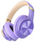 DOQAUS Bluetooth Headphones Wireless, 90H Playtime, Bluetooth 5.3 Wireless Headphones Over Ear, 3 EQ Mode, Foldable Hi-Fi Stereo Bass Headphones, Soft Earpad, Built-in Mic, for Phone PC Travel(Purple)