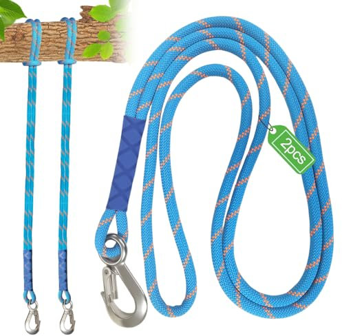 2 Pièces 1,2 m Sangle Balancoire Arbre Sangle Hamac Corde Balancoire pour Support Hamac avec Une Capacité de 200 kg pour à L'installation Hamac Exterieur Balancoire Exterieur