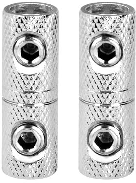 Conext Link WCT8N-2 Wire Coupler Terminal Butt Connector With Set Screws 2 Pack (8 Gauge)