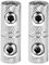 Conext Link WCT8N-2 Wire Coupler Terminal Butt Connector With Set Screws 2 Pack (8 Gauge)