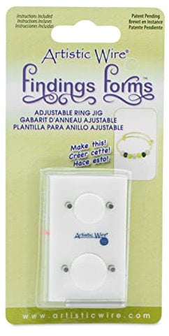 Artistic Wire Findings Form Adjustb Ring Jig, Wire