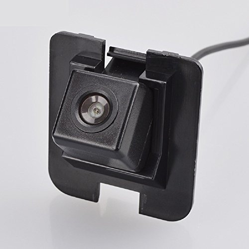 Rückfahrkamera wasserdicht Nachtsicht Auto Rückansicht Kamera Einparkhilfe Rückfahrsystem, Kennzeichenleuchte (Schwarz) für Mercedes Benz S Class W220 W221 W222 Viano Vito