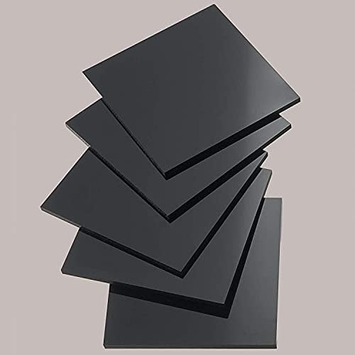 nattmann POM Platte Zuschnitt 2-30 mm/Farbe: Schwarz/DELRIN® TENAC® SUSTARIN® (20 mm, 195 x 195 mm) - nach Maß/Wunschmaß möglich