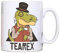 le herisson Tazza Mug Dinosauro Tea Rex Conte Simpatica Idee Divertente Personalizzata