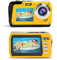Iriisy Camara Acuatica Camara Fotos Sumergibles HD 2.7K 48MP, Cámara Impermeable Digital con Pantalla Dual, Zoom Digital 16X, 1080p HD Camara Acuática Submergible Anti-Vibración