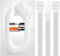 Oksdown 100 Pack White Thick Cable Ties Heavy Duty Large 500mm×9.0mm Strong Nylon Plastic Self Locking 20 inch/50 cm Extra Long Clear Zip Tie Wraps