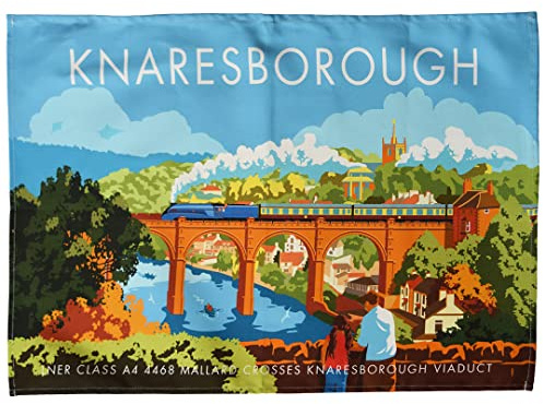 Knaresborough Viaduct Geschirrtuch