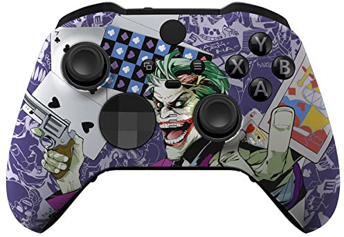 eXtremeRate Cover Custodia Frontale per Xbox Elite Series 2 Controller Model 1797,Scocca Case Ricambio per Xbox Elite Series 2 Wireless Controller Core&2 Anelli-Carte da Gioco