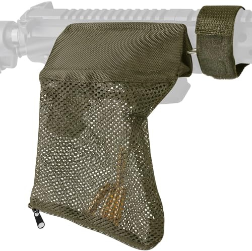 Feyachi Récupérateur de Douille en Laiton Résistant Nylon | Brass Shell Catcher, Sac de Rrécupération de Douilles Tactique pour Fusils de Chasse et Stands de Tir
