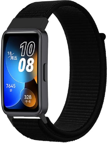 Breathable Sport Armband für Huawei Band 8/9, Nylon Armbänder Uhrenarmband, Ersatzarmband für Huawei Band 10