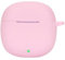 FTRONGRT Bluetooth Earphone Case for Honor Earbuds X6, Shockproof Silicone Headphone Case Compatible with Honor Earbuds X6, Wireless Charging, Pink