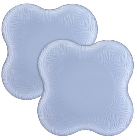 Set di 2 cuscinetti per ginocchia da yoga, antiscivolo, per ginocchia, per proteggere le ginocchia, i polsi, le caviglie, le mani, i polsi e i gomiti, per yoga, ginnastica, pilates, aerobica