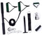 Unomor 1 Satz Fitness-kit LAT Krafttrainer Zubehör Für Widerstandsbänder Trainingsbänder Widerstandsbänder Griffe Armkrafttrainer Fitness-Bands Sporttasche Metall Selbstgemacht