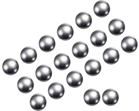 Kozelo 100pcs Carbon Steel Bearing Balls - [9mm] Polished Precision Bearing Balls for Industrial Equipment, DIY Projects