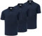 Trutex Basics 3 Pack Regular Fit, Short Sleeve School Polo Shirts for Boys and Girls (2-16 Years), Unisex Kids Polo Shirts Boys and Girls, Ideal for PE Kits - Genuine School Uniform Navy