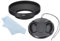 PATIKIL 49mm Lens Hood, Wide Angle Matte Surface Anti-reflective Inside Hood with 72mm Lens Cap and Cleaning Cloth for Camera Lens, Black for Nikon, for Fujifilm, for Pentax, for Leica