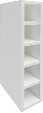 highdecora Wine Rack Cabinet Base or Wall Unit Made with 18mm MFC for Kitchen, Leaving room, Hotel, Restaurant (Platinum White)