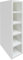 highdecora Wine Rack Cabinet Base or Wall Unit Made with 18mm MFC for Kitchen, Leaving room, Hotel, Restaurant (Platinum White)