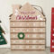 Countdown to Christmas Holz-Adventskalender, Büro-Wanddekoration, Weihnachtsdekoration für den Tisch zu Hause