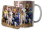 AK Giftshop Personalised Photo Printed Mug and Coaster Set, 10oz, Ceramic, Customised Image Logo