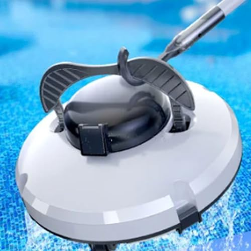 Aspiradora de piscina totalmente automática, limpiadores de piscinas inalámbricos inteligentes, robot limpiador de piscinas que trepa paredes, tiempo de funcionamiento de 120 minutos, estacionamiento