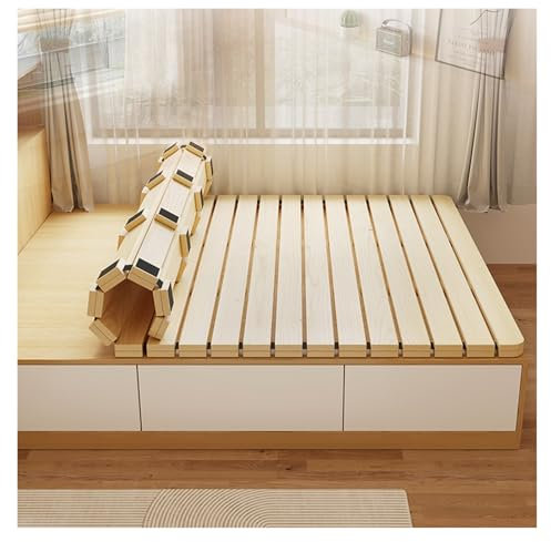 Bettbrett Lattenrost,Lamellenrost aus Holz für Matratzen und Matratzenschutz zum Schutz der Lendenwirbelsäule 190200cm Länge Doppelbett/Einzelbett/Vollbett Klappbrett Rolllattenrost Boden/Be
