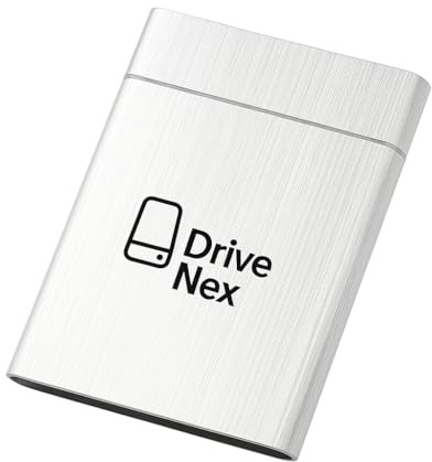 DriveNex | Disco rigido esterno | 2 Terabyte | Storage SSD | Archiviazione esterna | Archiviazione dei dati | Hard Drive esterno