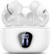 Bluetooth Kopfhörer, Kopfhörer Kabellos Bluetooth 5.4 In Ear, 4 ENC Noise Cancelling Mic Ohrhörer, HiFi Stereo Tiefbass, 40H Spielzeit, LED-Anzeige, IP7 wasserdichte Earbuds, Touch Control, Weiß