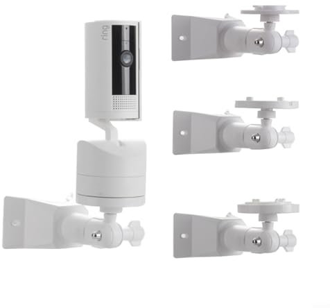 Zeroupshop Corner Wall Mount Bracket for Ring Camera Indoor Outdoor Security Monitoring Base Accessories