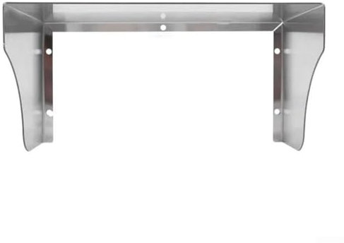 Copertura protettiva per campanello in acciaio inox, copertura antipioggia per prese esterne per controllo accessi e caricabatterie per veicoli elettrici (245 mm)